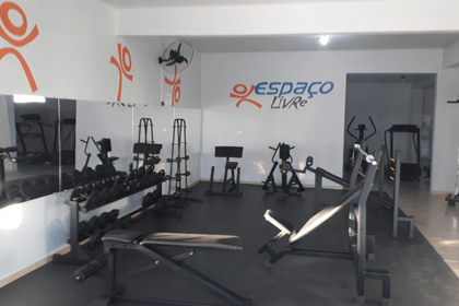 Imagem 1 da galeria do parceiro ACADEMIA ESPAÇO LIVRE - Unidade Três Barras