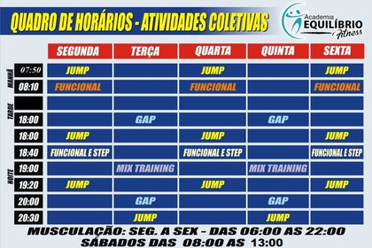 Imagem 9 da galeria do parceiro Academia Equilíbrio Fitness
