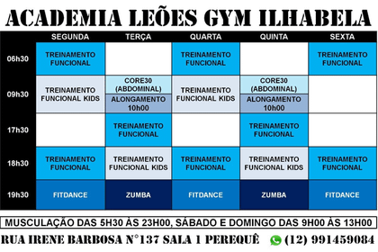 Imagem 4 da galeria do parceiro Academia Leões Gym Ilhabela