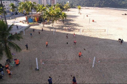 Imagem 2 da galeria do parceiro Beach Tennis Praia Grande