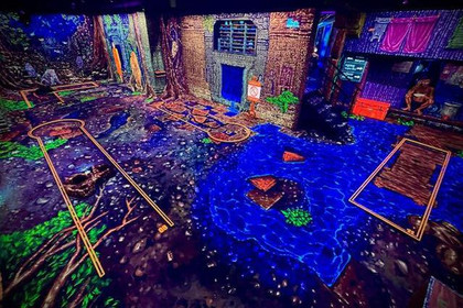 Bild 5 von GlowingRooms Dortmund 3D Schwarzlicht Minigolf Partnergalerie