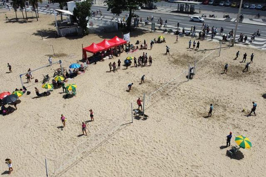 Imagem 3 da galeria do parceiro Futevoley Posto 3 Copa