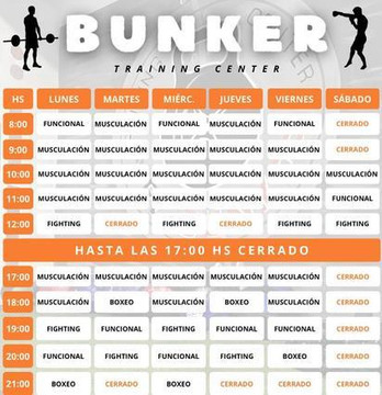 Imagen 1 de la galería del partner EL BUNKER Training Center