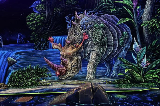 Bild 3 von GlowingRooms Köln City 3D Schwarzlicht Minigolf Partnergalerie