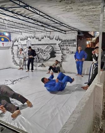 Centro de treinamento de jiu-jitsu