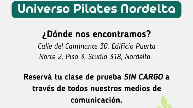 Imagen 1 de la galería del partner Universo Pilates Nordelta