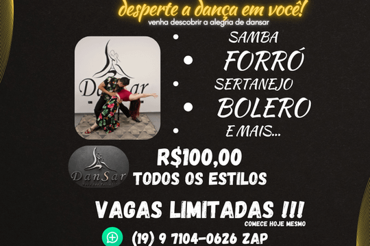 Imagem 1 da galeria do parceiro DanSar Dança de Salão