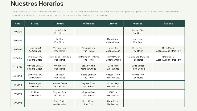 Imagen 1 de la galería del partner Hanami Estudio - Yoga y Barre