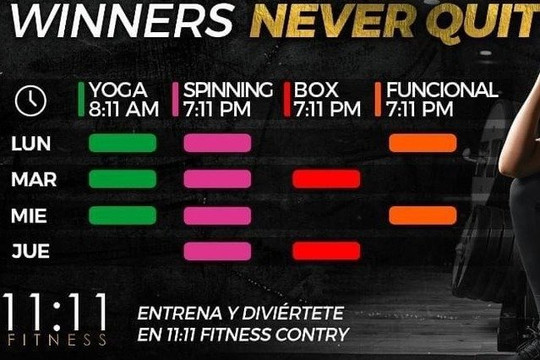 Imagen 1 de la galería del partner 11:11 Fitness Contry