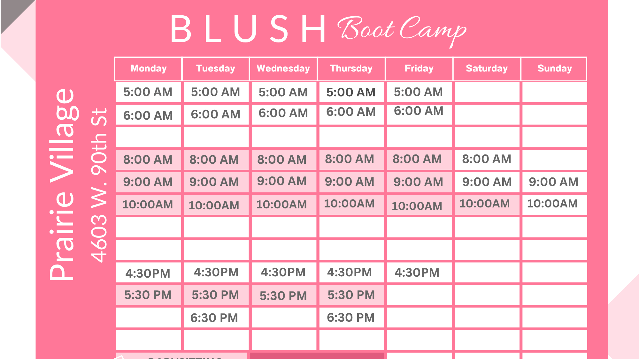 Image 1 from BLUSH Boot Camp partner gallery