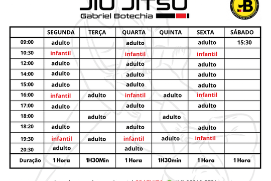Imagem 3 da galeria do parceiro Escola de Jiu Jitsu Gabriel Botechia