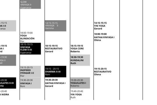 Imagen 4 de la galería del partner YogaOne Nou Barris