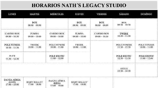 Imagen 1 de la galería del partner Nath´s Legacy Studio