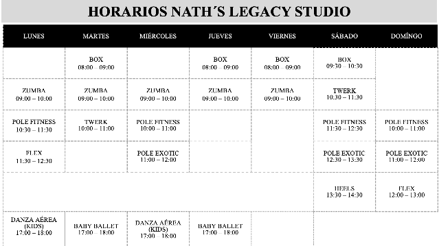 Imagen 1 de la galería del partner Nath´s Legacy Studio