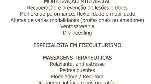 Imagem 1 da galeria do parceiro Renata Martins - Massoterapeuta Desportiva