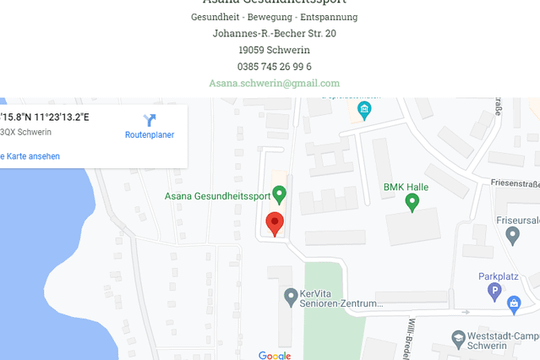 Bild 2 von Asana Gesundheitssport Partnergalerie