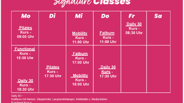 Bild 6 von Mrs. Sporty Französisch Buchholz Partnergalerie