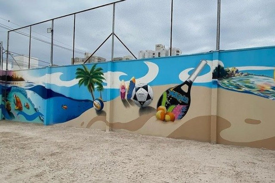 Imagem 1 da galeria do parceiro Pé na Areia Arena Beach