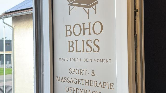 Bild 2 von Boho Bliss DE Sport- & Massagetherapie Offenbach Partnergalerie