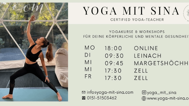 Bild 2 von Yoga mit Sina Zell Partnergalerie