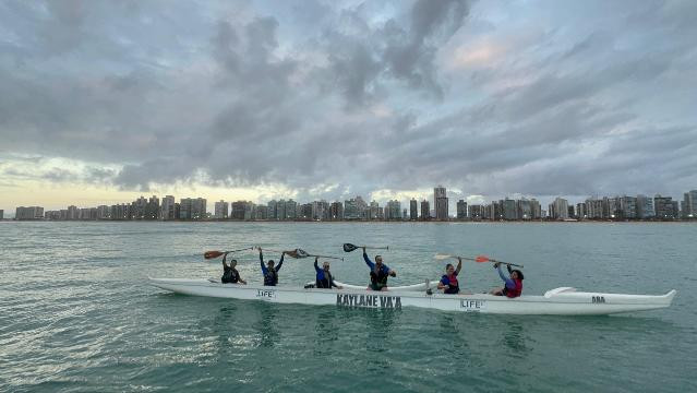 Imagem 1 da galeria do parceiro Kaylane Va'a Canoa Havaiana