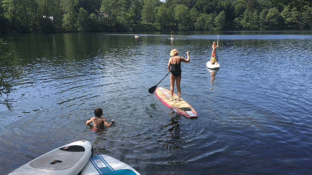 Bild 2 von Stehpaddler SUP Verleih Berlin Schlachtensee Partnergalerie