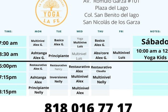 Imagen 3 de la galería del partner Yoga La Fe