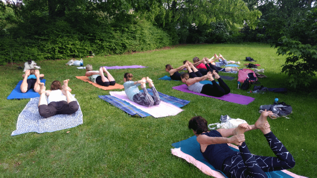 Bild 3 von Yoga mit Raissa - Ahrensburg - Frischluftyoga Partnergalerie