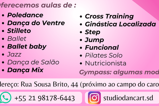 Imagem 1 da galeria do parceiro Studio Dançar't'