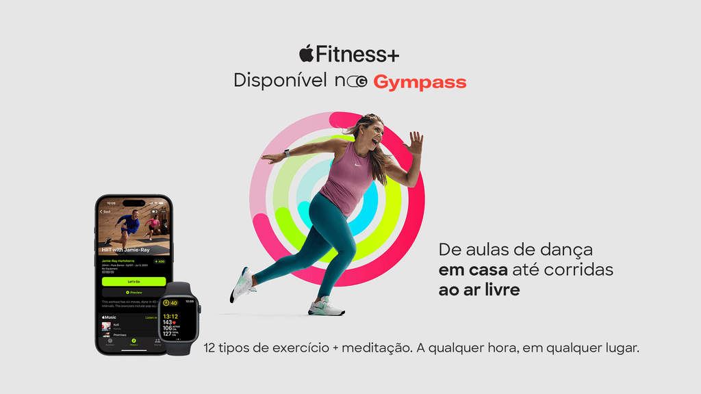 Milhões de usuários do Wellhub a partir do plano Silver+ agora podem acessar o Apple Fitness+ sem custos adicionais