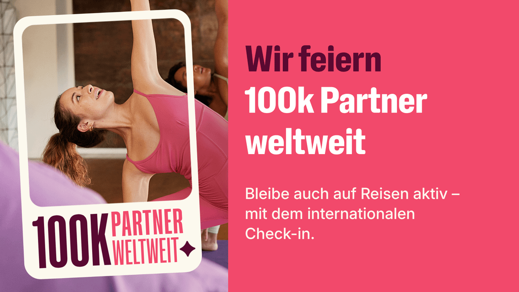 Wellhub bietet jetzt Zugang zu über 100.000 Fitness- und Wellbeing-Partnern in 18 Ländern, darunter Fitnessstudios, Achtsamkeits-Apps, Therapie-, Ernährungs- und Schlaftools. Entdecken Sie, was dieser Meilenstein für Mitarbeitende und deren Unternehmen bedeutet.