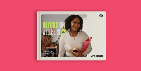 An image of the full Return on Wellbeing 2025 report cover is shown.