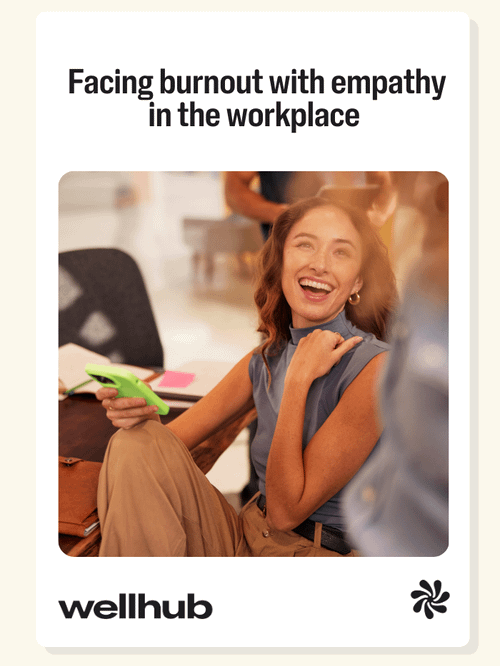 Facing burnout with empathy guide cover