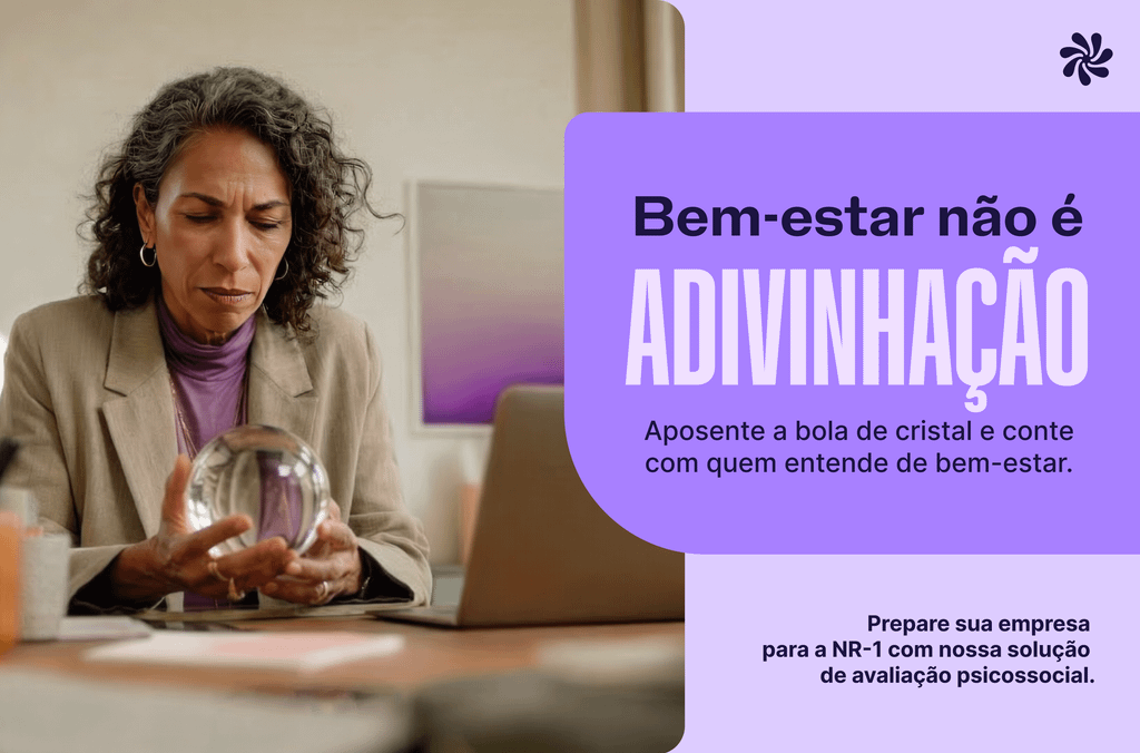 Wellhub lança avaliação psicossocial para ajudar empresas a atender à NR-01, identificar riscos e estruturar ações de saúde mental no trabalho.