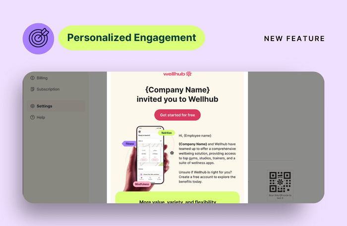 Personalized engagement