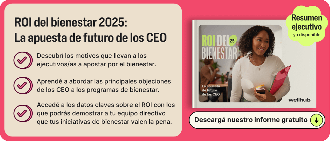 ROI del bienestar laboral estudio lead magnet