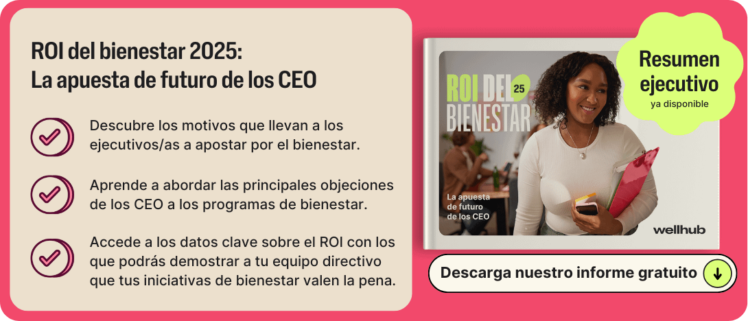 ROI del bienestar laboral estudio lead magnet