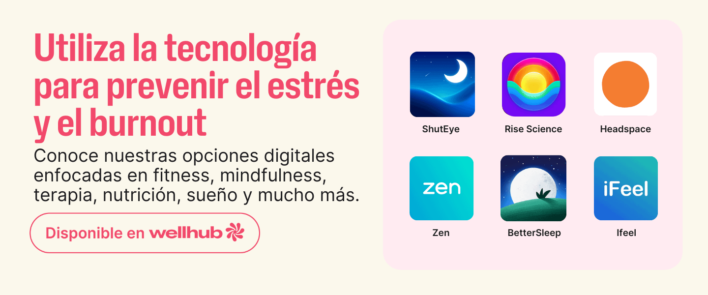 apps para prevenir burnout y estrés