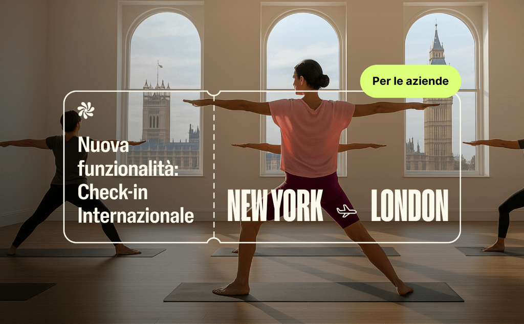 Accesso a Wellhub, ovunque vadano i tuoi dipendenti