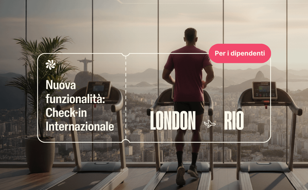 Il benessere ora viaggia con te: i check-in internazionali sono disponibili