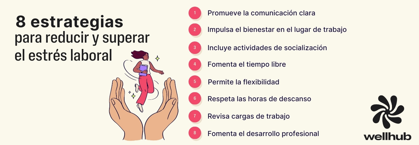 8 estrategias para reducir el estres laboral
