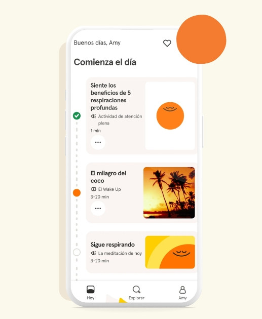 Headspace App Mockup