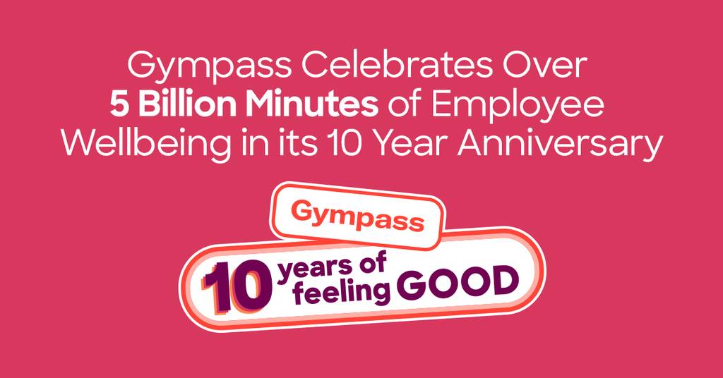 Wellbeing tech unicorn celebrates a decade of bringing the best in wellness to millions of employees around the world.