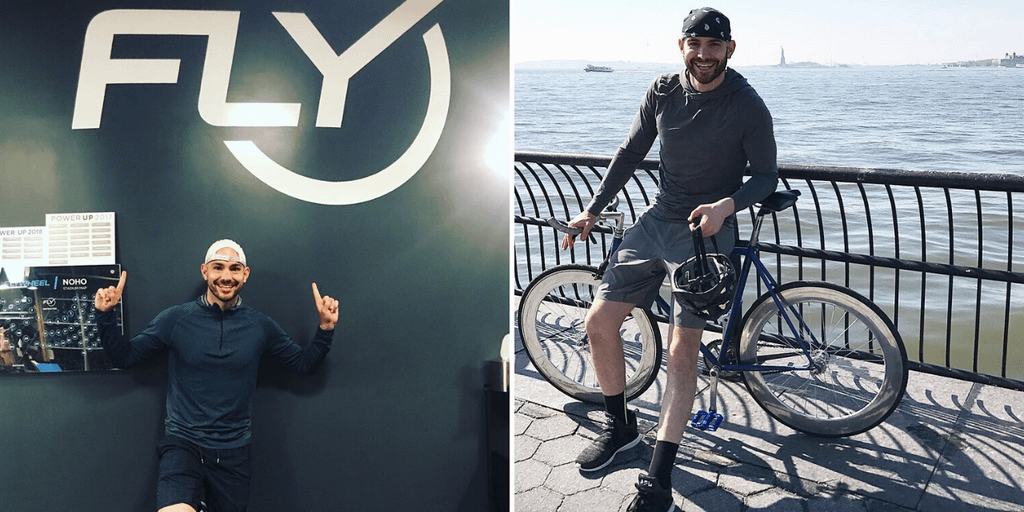 Flywheel Sports instructor Marc Daigle gets real about the many reasons he loves cycling whether he’s in the studio or biking all over NYC.