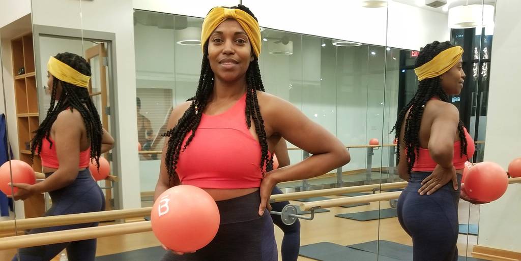 Fitness coach and Wellhub ambassador Nadia Cherelle crushed her first workout as a Wellhub user. Check out what else she had to say.