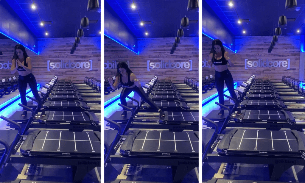 [solidcore] instructor Natalie Montesino shows Wellhub her favorite moves — and offers an added challenge for each one.