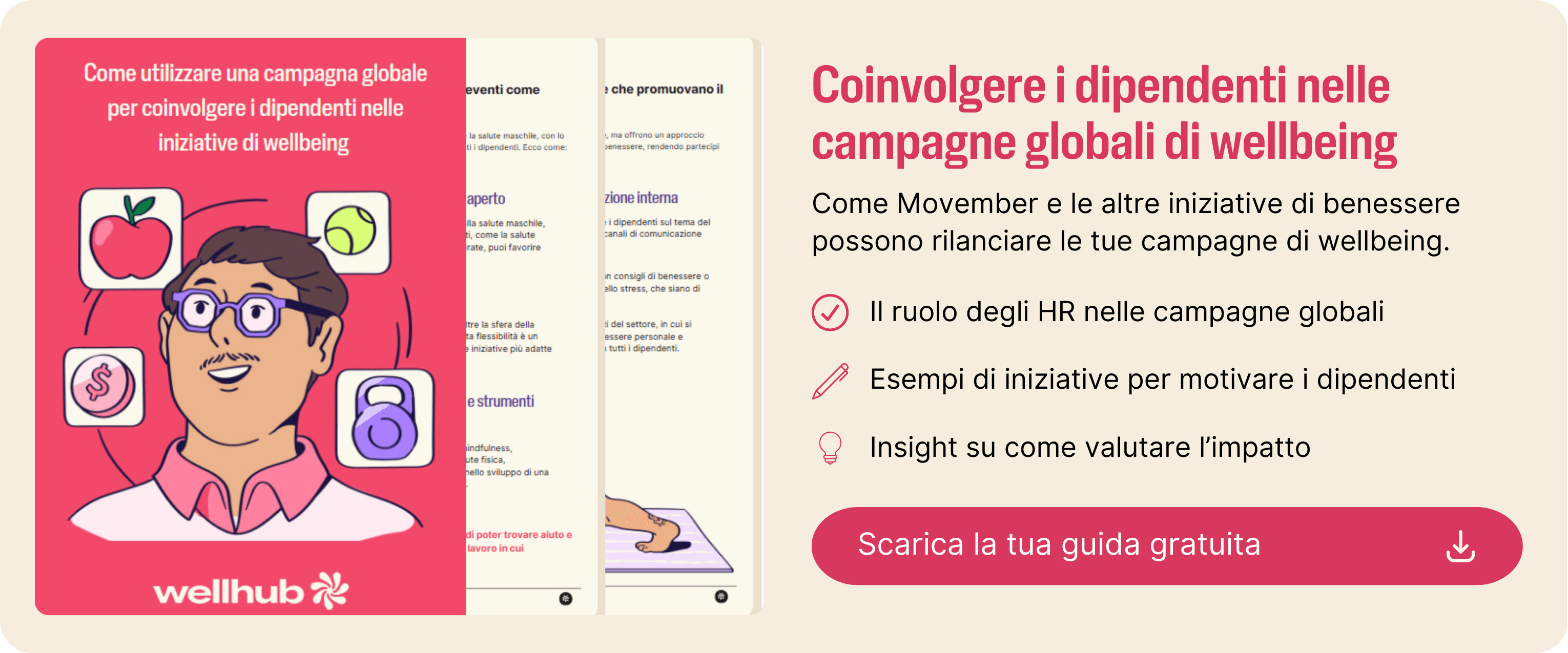 Coivolgere i dipendenti nelle campagne globali di wellbeing