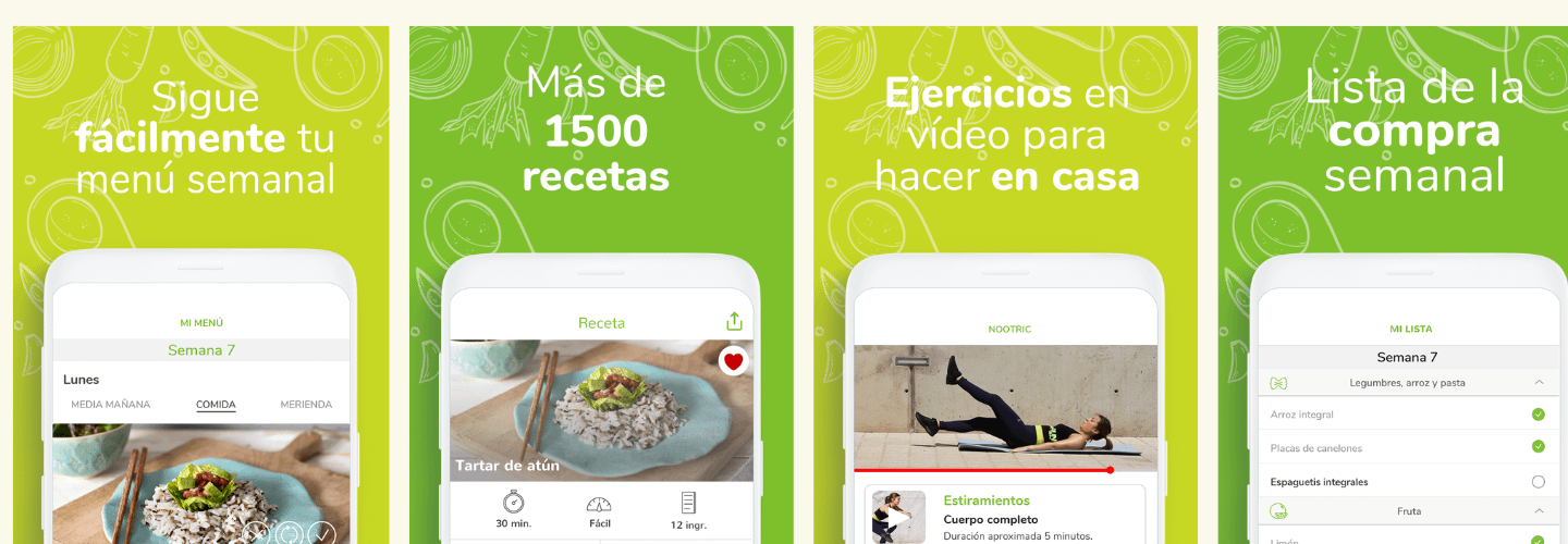 nootric app nutrición