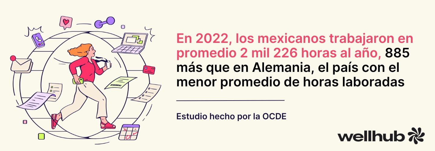 productividad laboral horas trabajadas en mexico