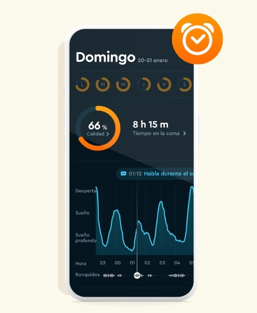 Sleep Cycle App Mockup